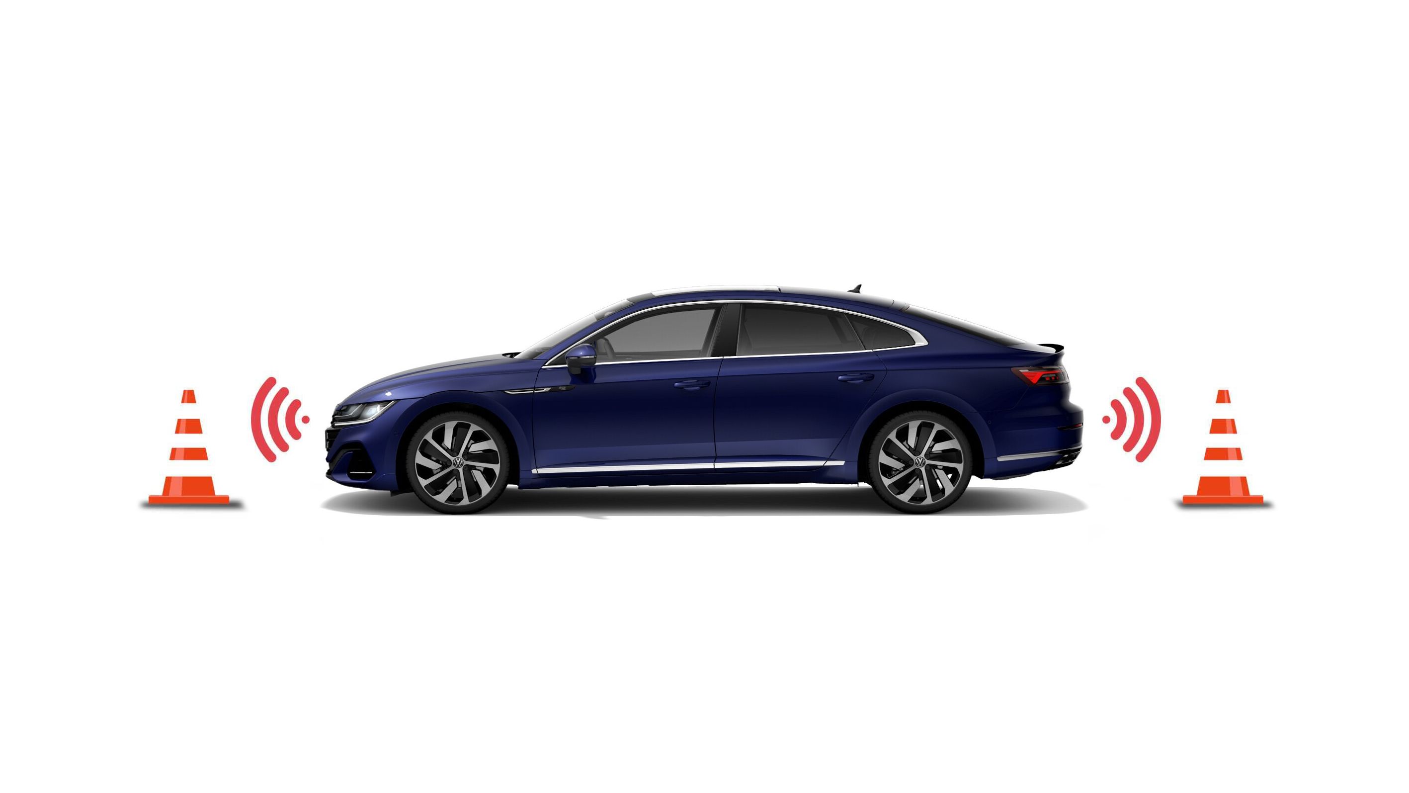 Volkswagen Arteon R-Line Volkswagen Arteon R-Line Manoeuvre Braking