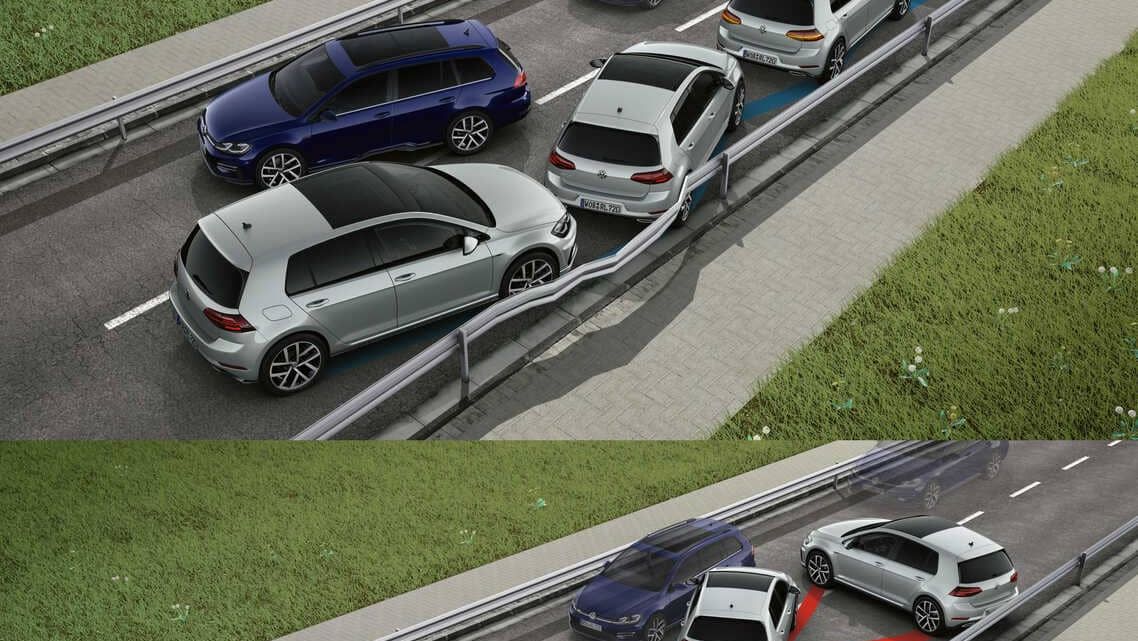 Volkswagen Arteon R-Line Volkswagen Arteon R-Line Automatic Post Collision Brake System