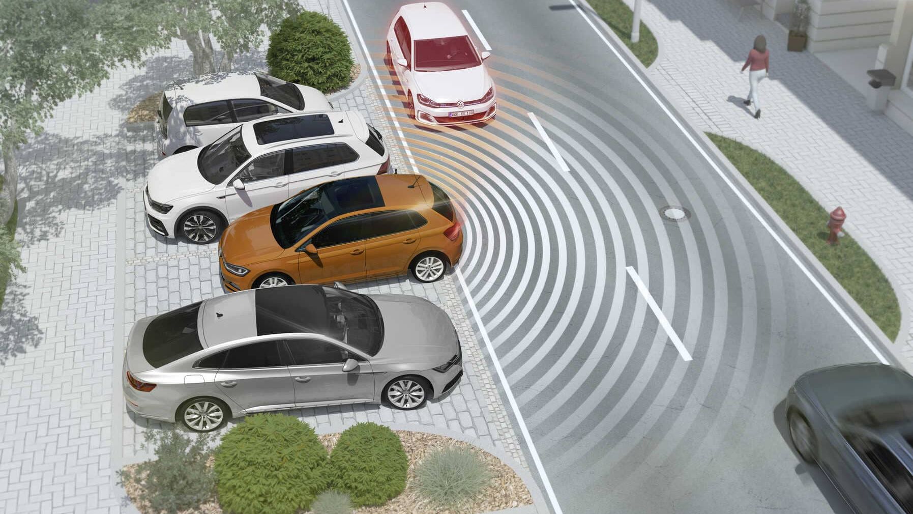 Volkswagen Arteon R-Line | Rear Cross Traffic Alert Volkswagen Arteon R-Line | Rear Cross Traffic Alert