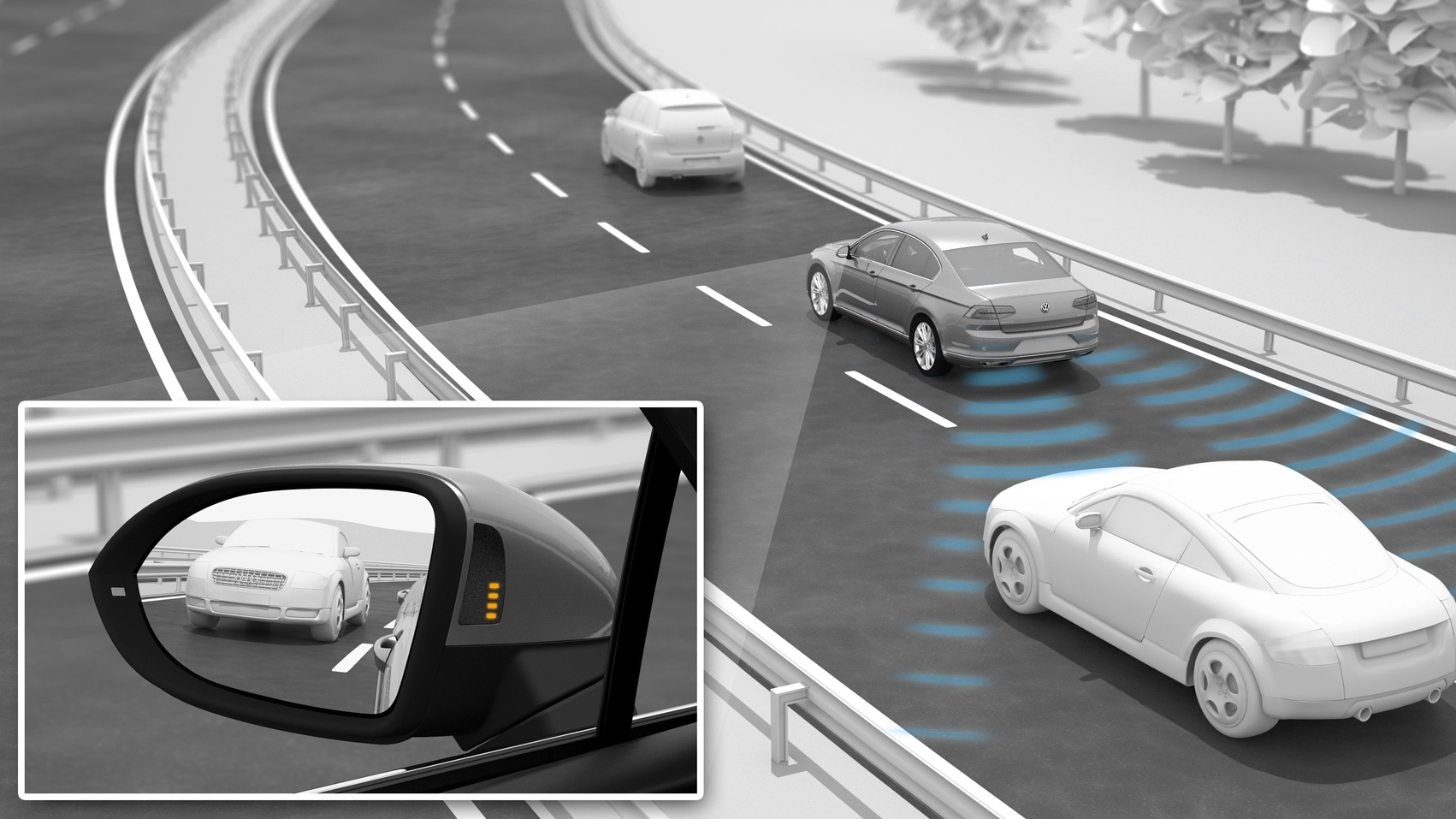 Volkswagen Side Assist | VW Driver Assistance